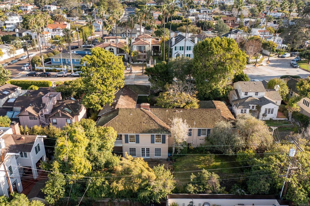 1380 Park Row La Jolla, CA 92037 - Photo 36 of 51 an aerial view of a house