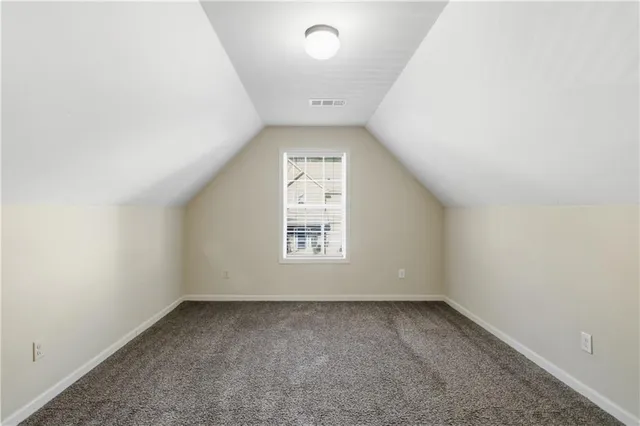 a view of empty room