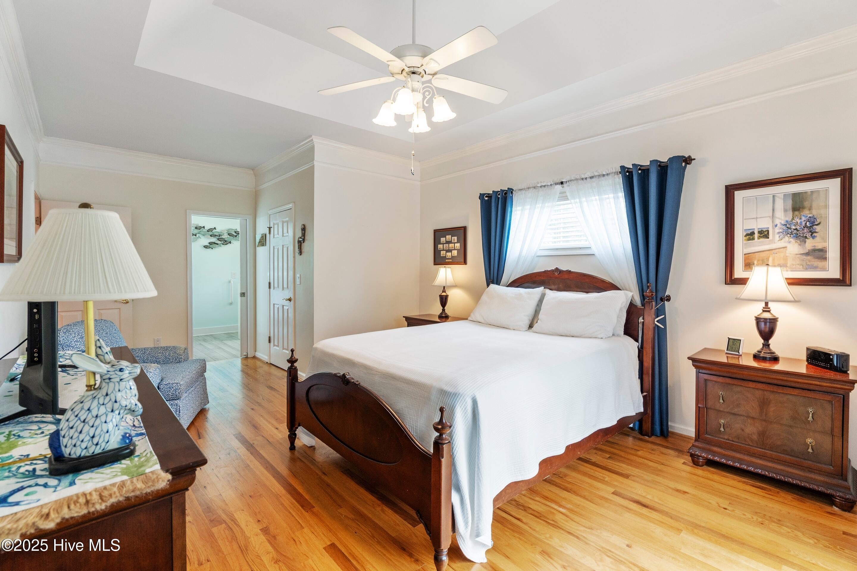 1020 Cordgrass Road Hampstead, NC 28443 - Photo 29 of 65 Master bedroom with deck access