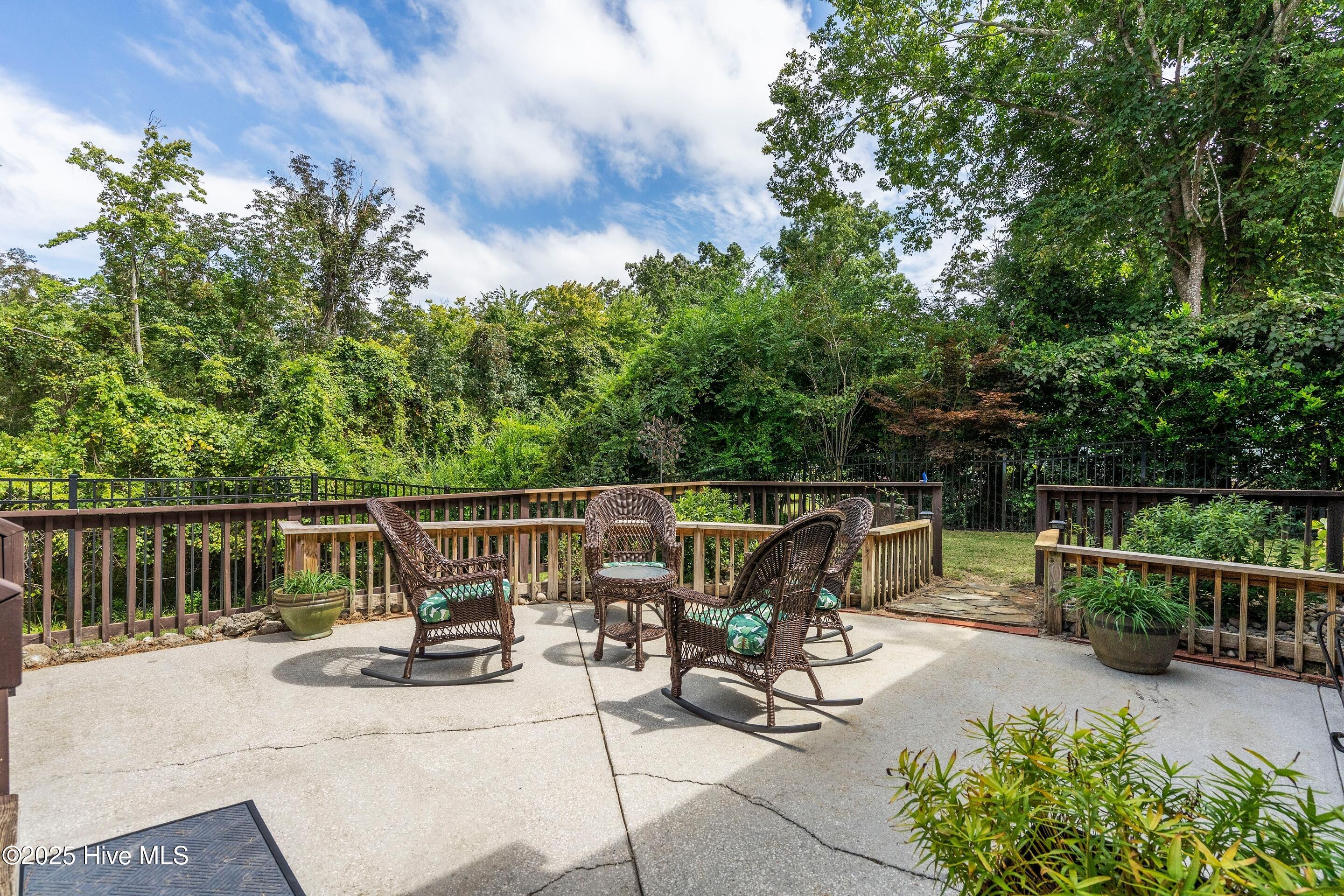 1020 Cordgrass Road Hampstead, NC 28443 - Photo 42 of 65 Rear patio overlooking wooded oasis