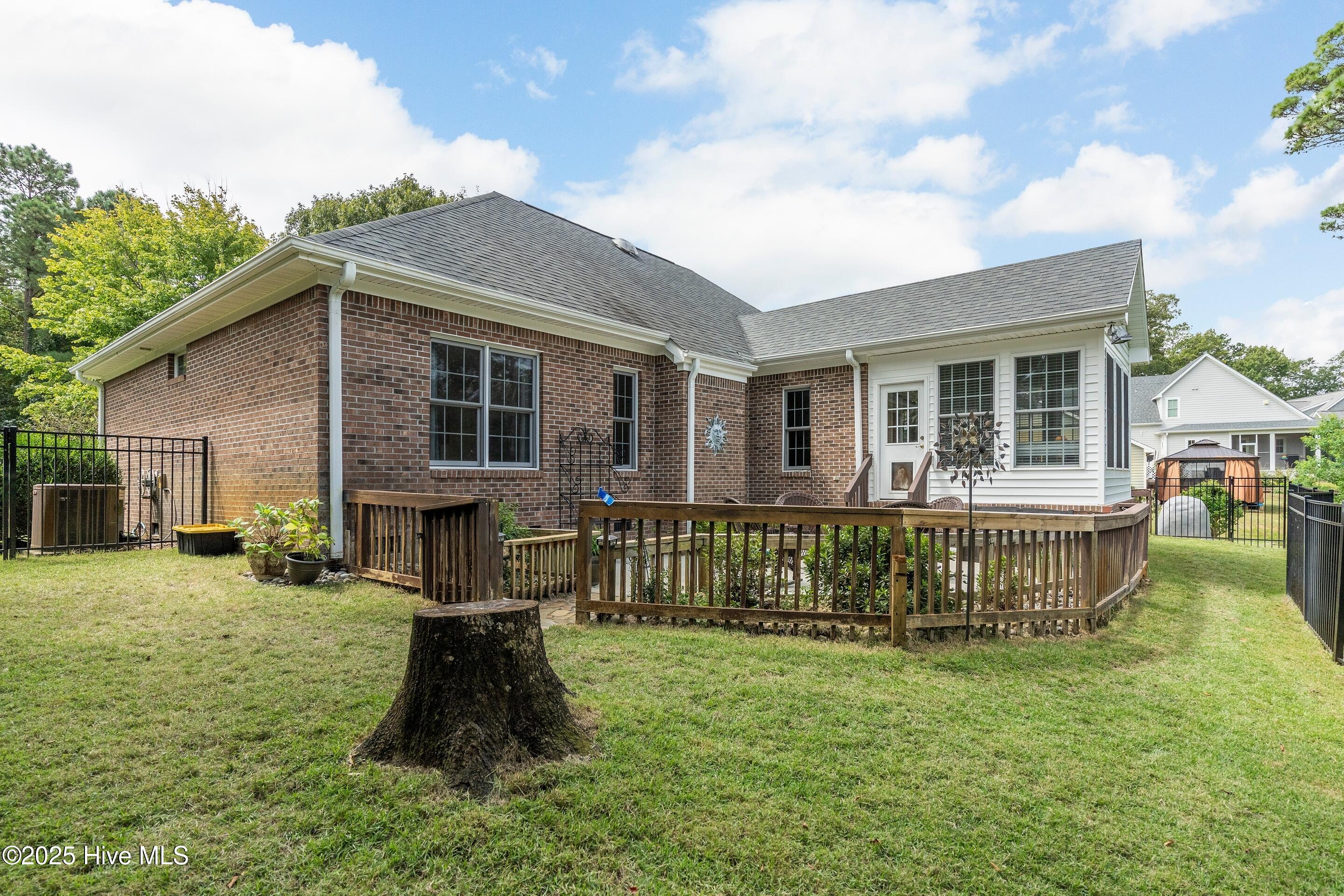 1020 Cordgrass Road Hampstead, NC 28443 - Photo 48 of 65 Backard, recently removed tree and new sod