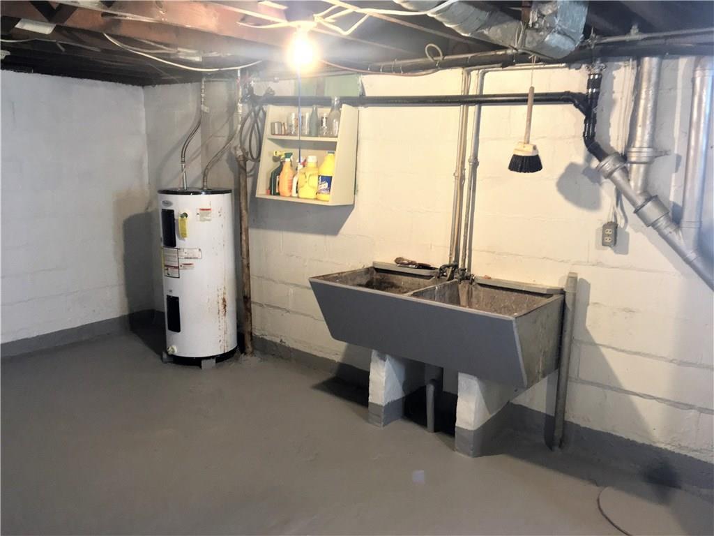 105 Van Kirk Road Monaca, PA 15061 - Photo 14 of 20 Wash Area & Hot Water Tank