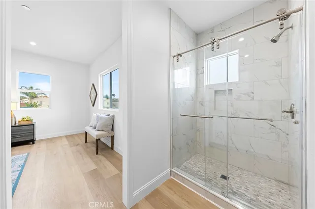 a view of a house with a yard and a garden