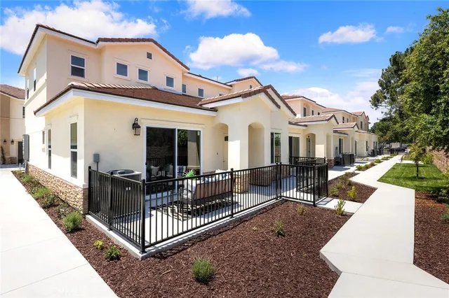 a view of a balcony with city view