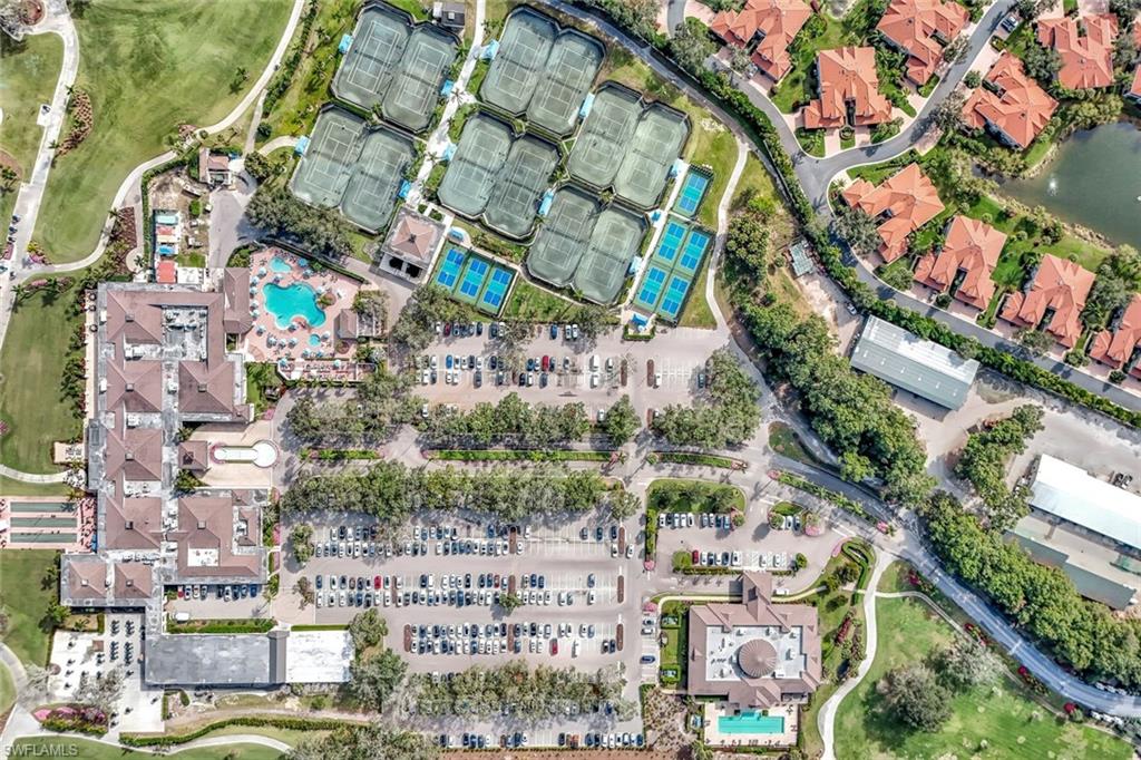 6200 Reserve Circle, Unit 404 Naples, FL 34119 - Photo 47 of 47 Aerial view of Vineyards Country Club.