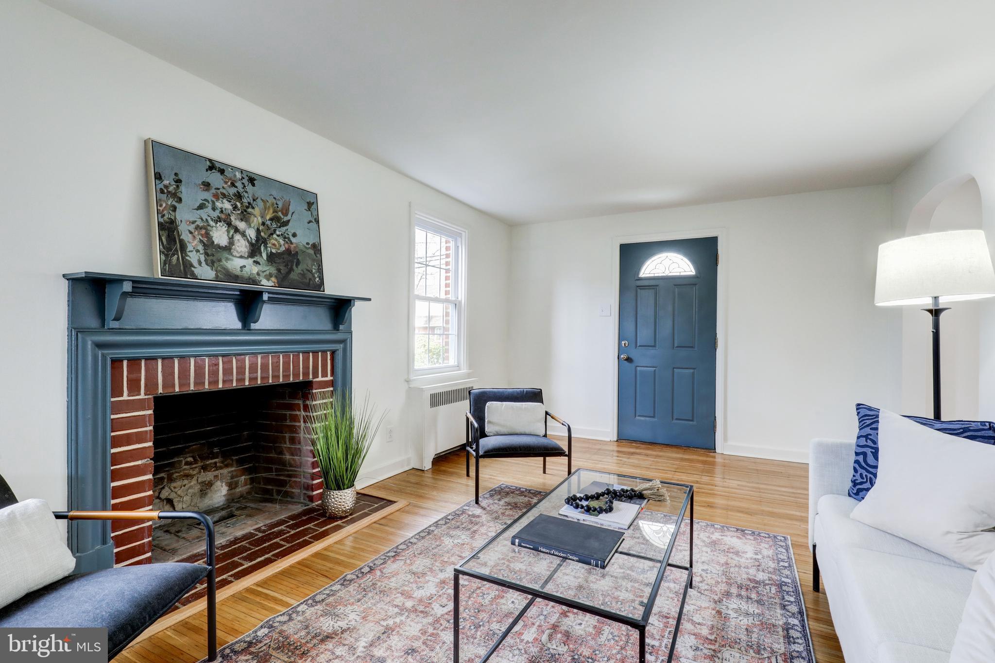 2316 Franklin Avenue Secane, PA 19018 - Photo 4 of 30 a living room with furniture and a fireplace