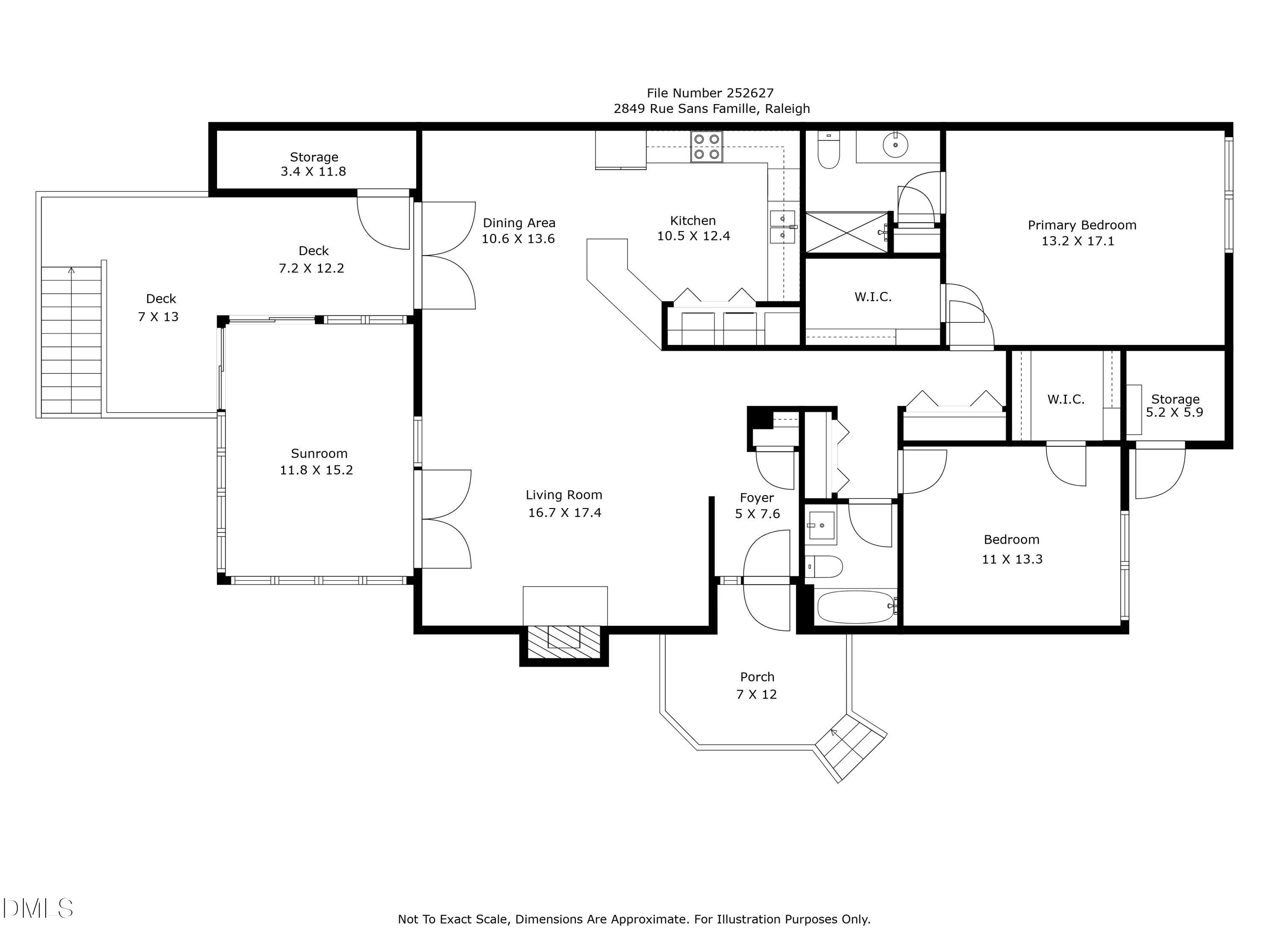 2849 Rue Sans Famille Raleigh, NC 27607 - Photo 51 of 51 Rue Sans Floor Plan