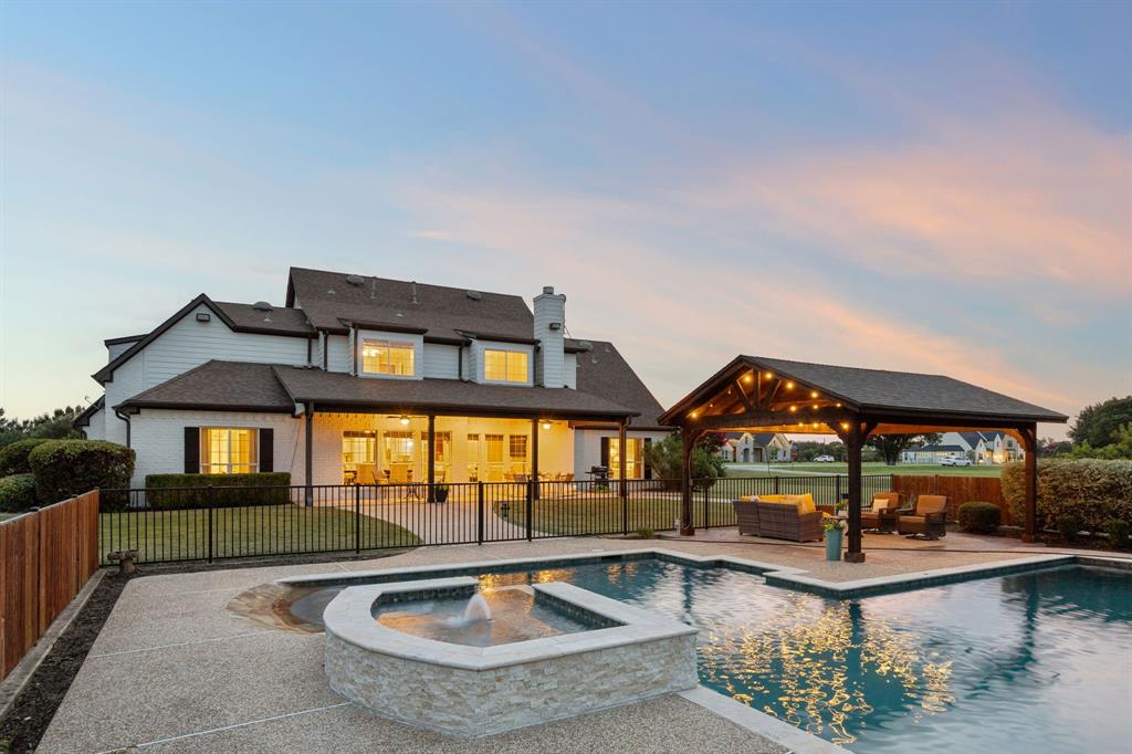 1700 Rock Ridge Road Lucas, TX 75002 - Photo 2 of 37 Spend lots of quality family time enjoying the pool, land and sunsets.