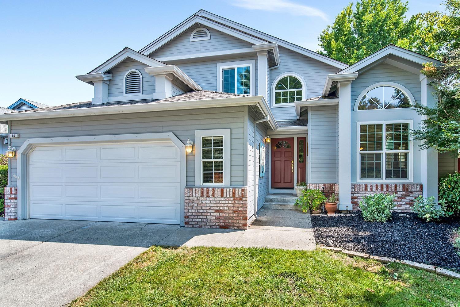 14 Noonan Ranch Circle Santa Rosa, CA 95403 - Photo 1 of 1 a front view of a house with garden