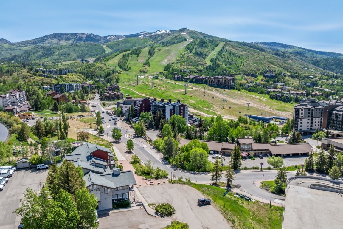 1724 Ski Time Square Drive, Unit R5 Steamboat Springs, CO 80487 - Photo 17 of 19 Aerial view of mountains
