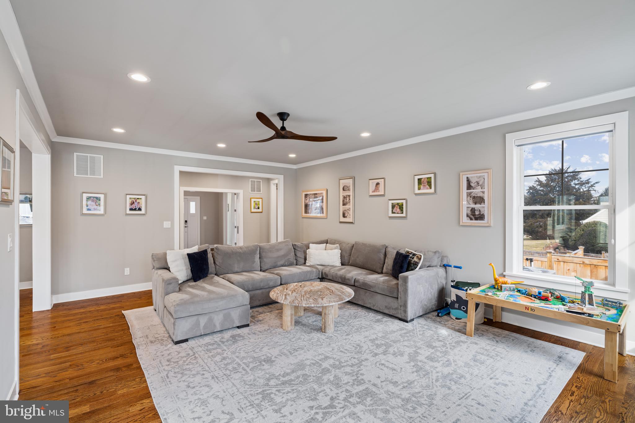 601 Spruce Lane Villanova, PA 19085 - Photo 9 of 27 a living room with furniture and wooden floor