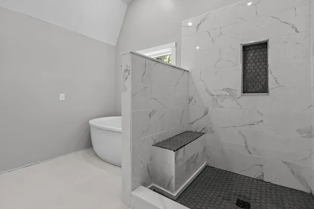 a bathroom with a toilet