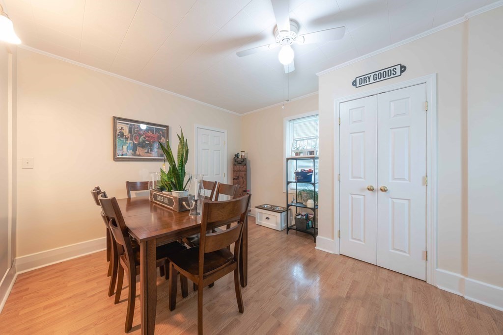400 Anthony Street Fall River, MA 02721 - Photo 14 of 32 a view of a dining room with furniture and wooden floor