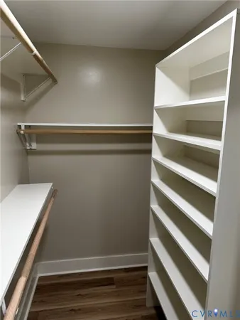 wooden floor in an empty room