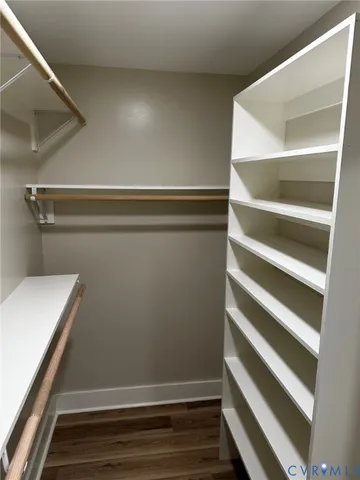 wooden floor in an empty room