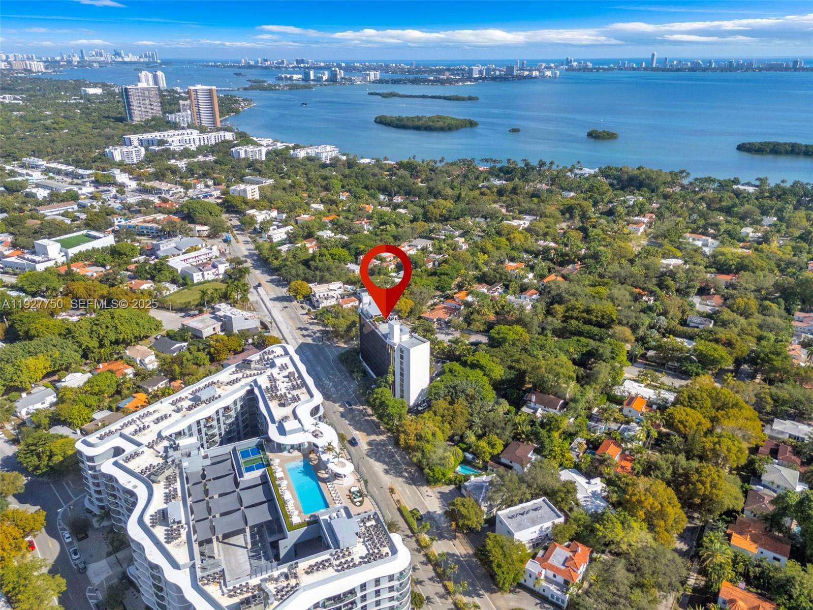 5701 Biscayne Boulevard, Unit PH9 Miami, FL 33137 - Photo 40 of 40 a view of outdoor space and city view