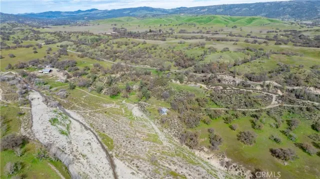 a view of a lush green field