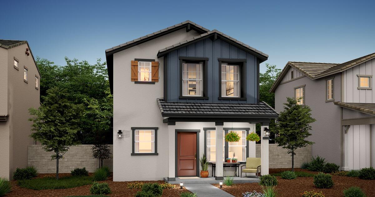 Undisclosed Address Rancho Cordova, CA 95742 - Photo 1 of 1 a front view of a house with a yard