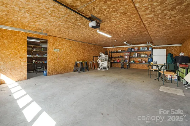 a view of furniture and storage