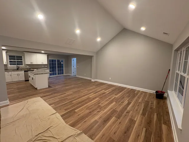 a view of empty room