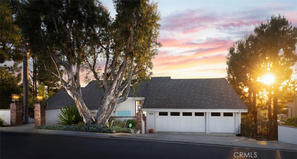 front view of house with a yard