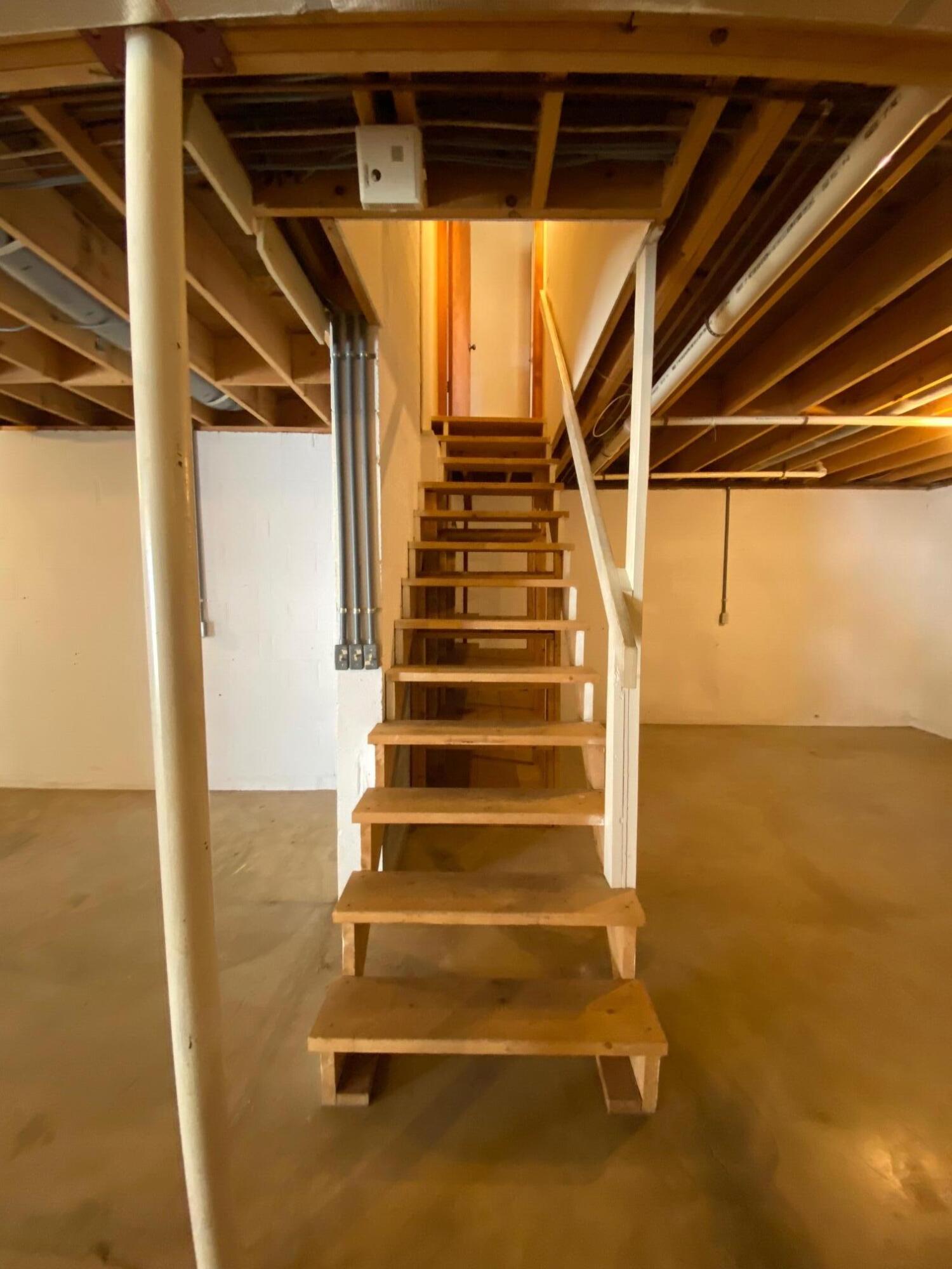 535 Cocke County Road Greeneville, TN 37743 - Photo 31 of 54 mcClure Basement Stairs