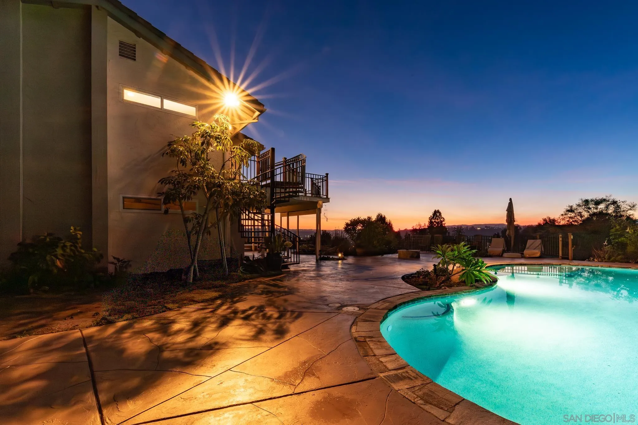 14036 Tierra Bonita Road Poway, CA 92064 - Photo 4 of 57 a view of a backyard