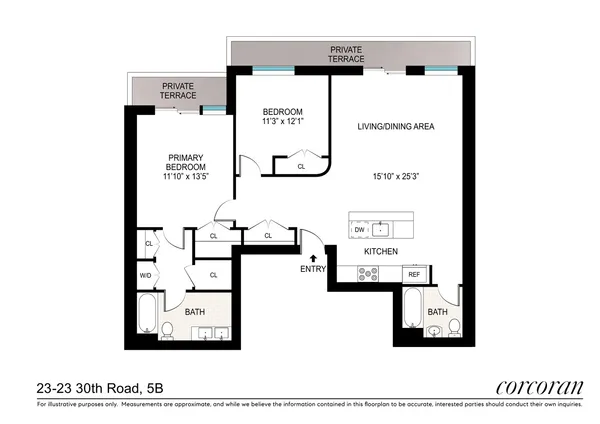 $1,100,000 | 23-23 30th Road, Unit 5B | Astoria