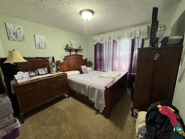 9015 Arkola Road Cotton, MN 55724 - Photo 13 of 21 Bedroom featuring carpet and a textured ceiling