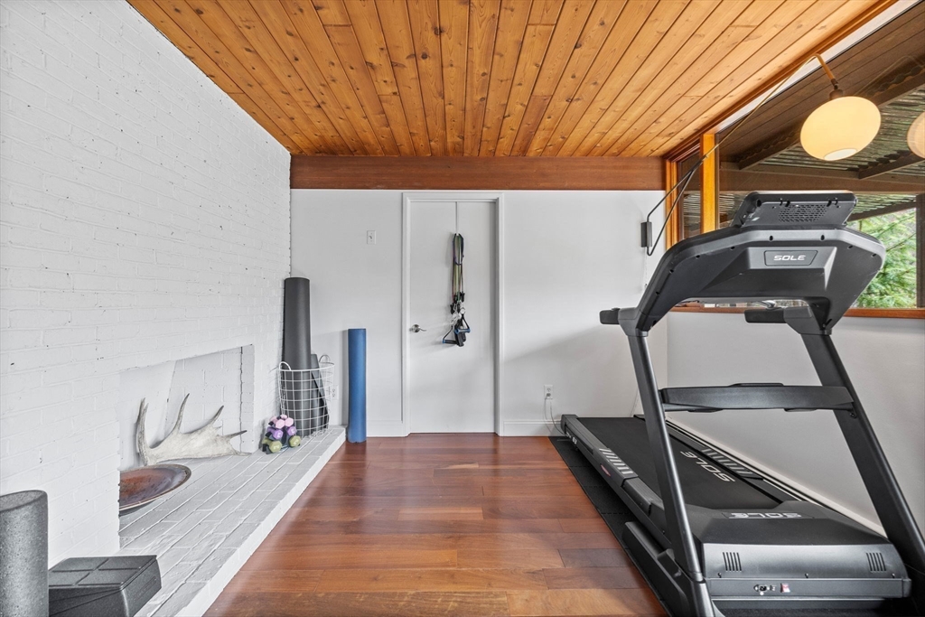 16 Belvedere Road Boxford, MA 01921 - Photo 22 of 35 a view of a balcony with wooden floor