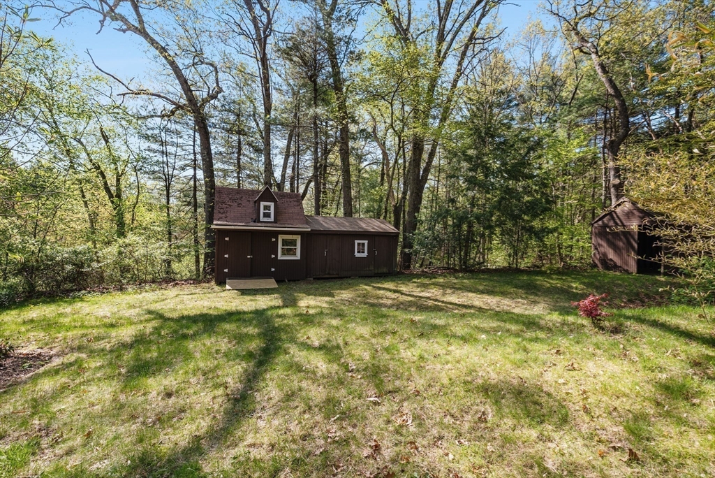 16 Belvedere Road Boxford, MA 01921 - Photo 29 of 35 a view of a tree in the middle of a yard