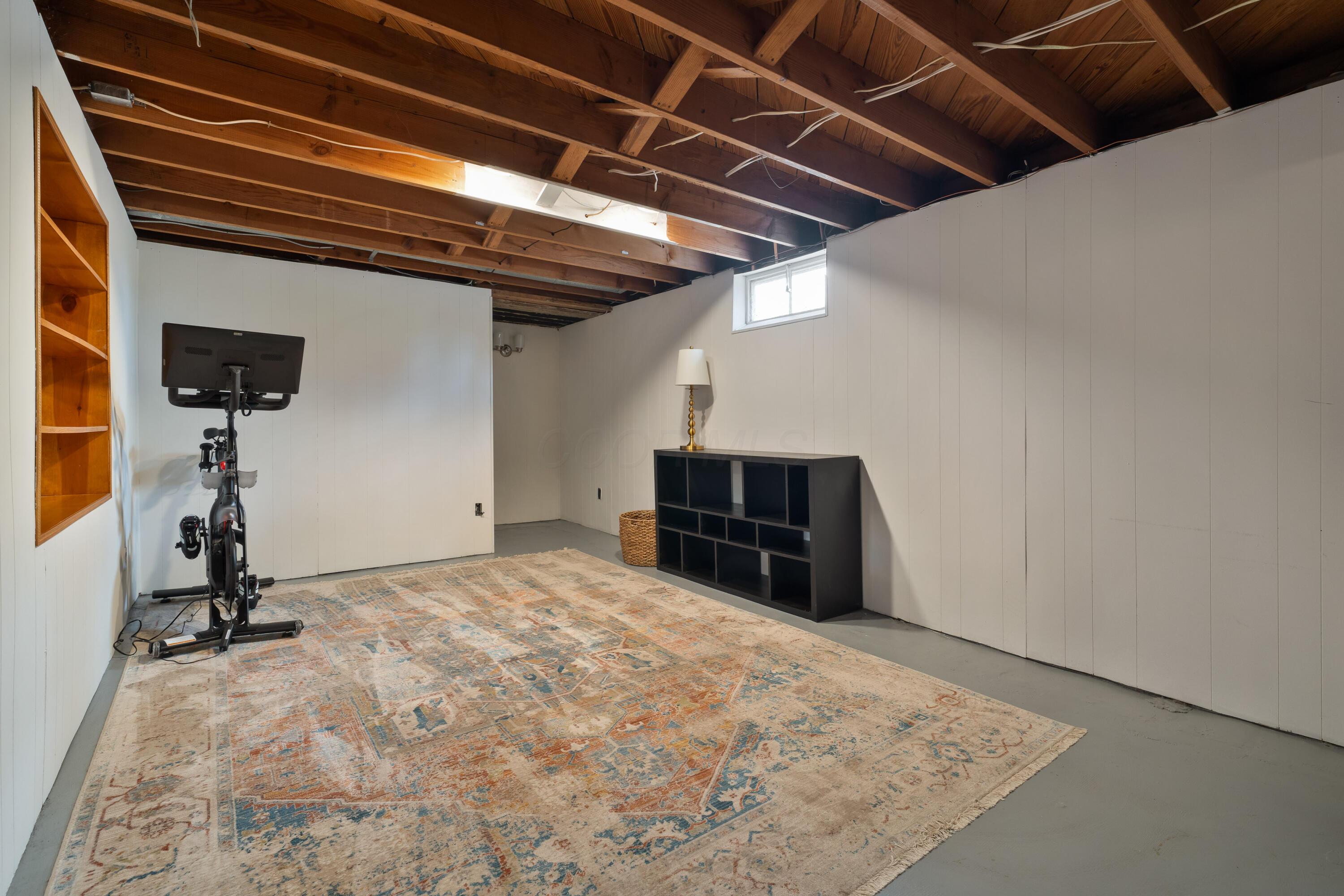 114 Chase Road Columbus, OH 43214 - Photo 19 of 35 Rec Room Basement 11'0" x 19'2" ( + - )