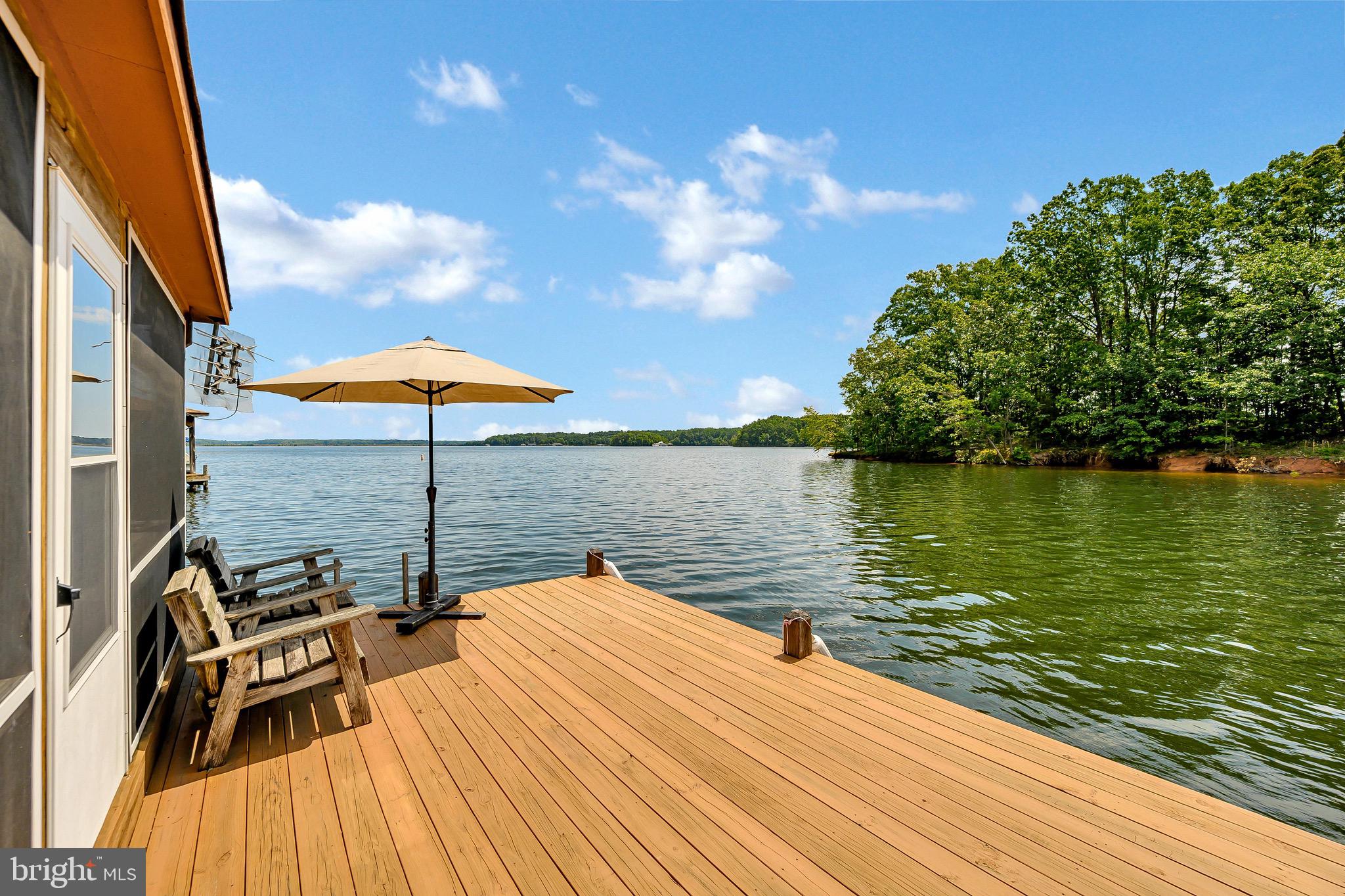 Can you believe this view from the dock?