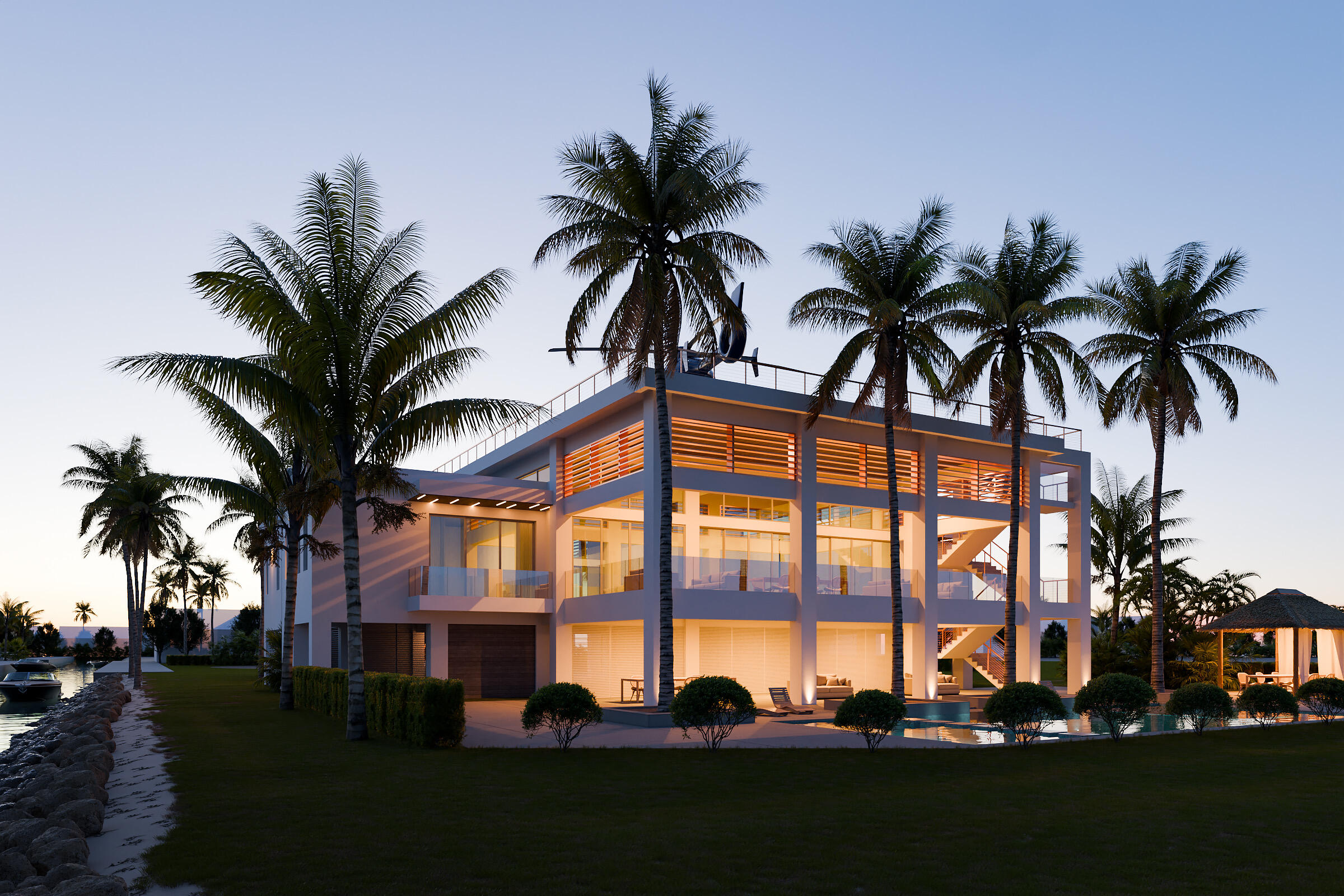 17279 Pine Tree Lane Sugarloaf, FL 33042 - Photo 32 of 33 a view of multiple houses with a yard and swimming pool