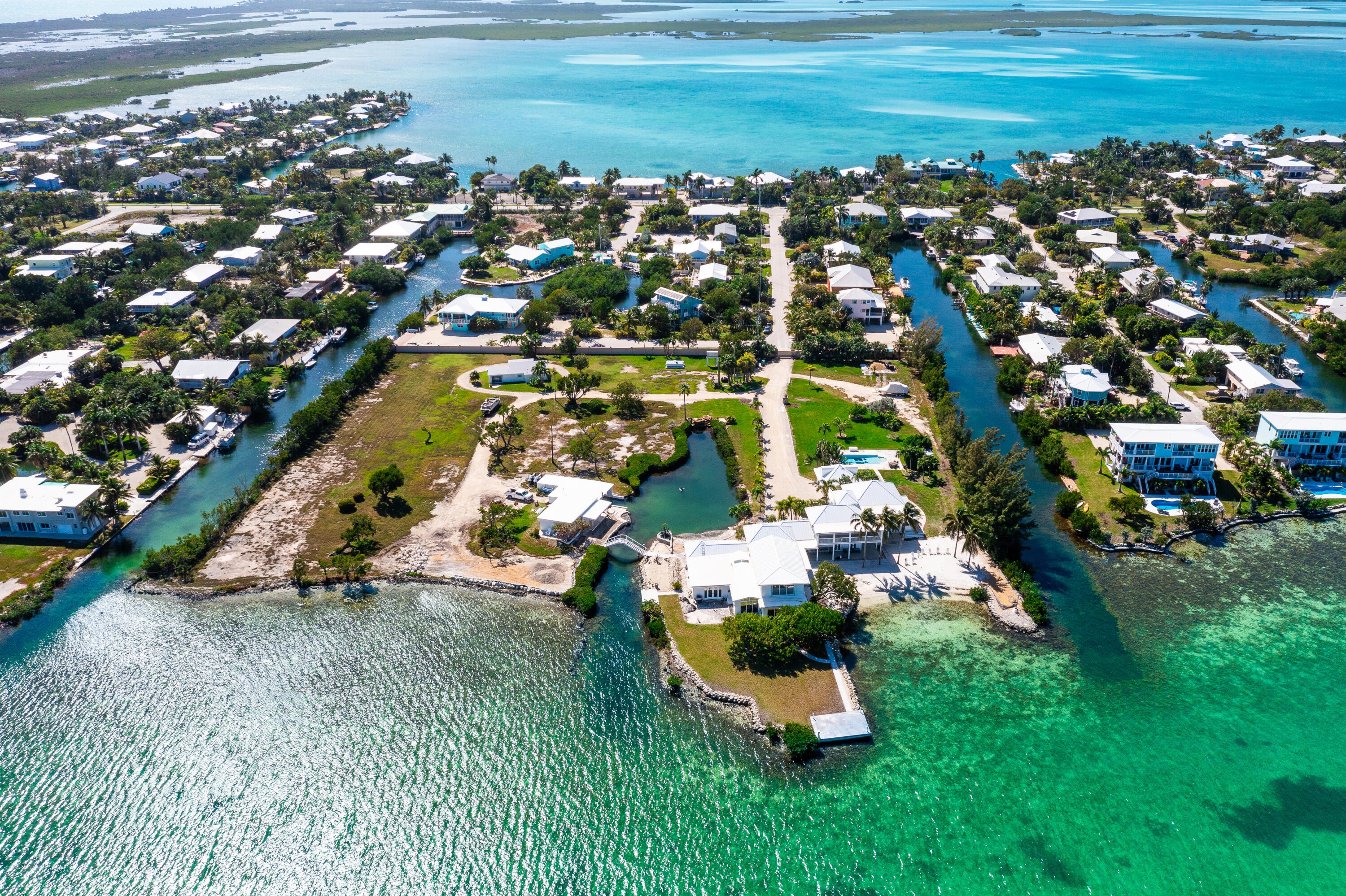17279 Pine Tree Lane Sugarloaf, FL 33042 - Photo 8 of 33 an aerial view of residential houses with outdoor space