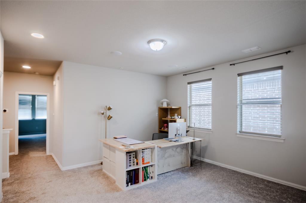 1448 Pebble Way Allen, TX 75013 - Photo 10 of 25 a view of workspace with windows