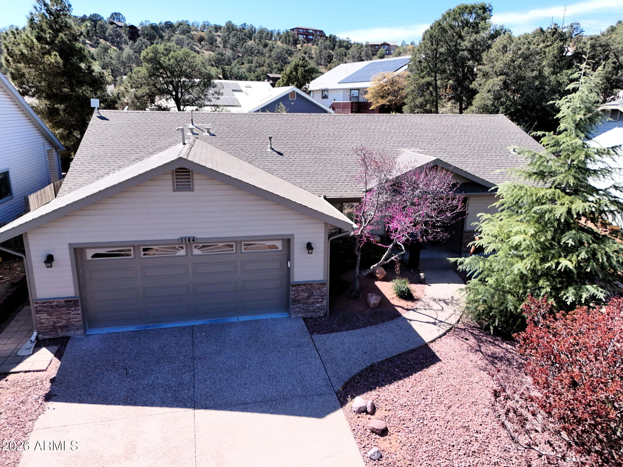 1104 North Rhone Circle Payson, AZ 85541 - Photo 3 of 39 a view of a house with a yard