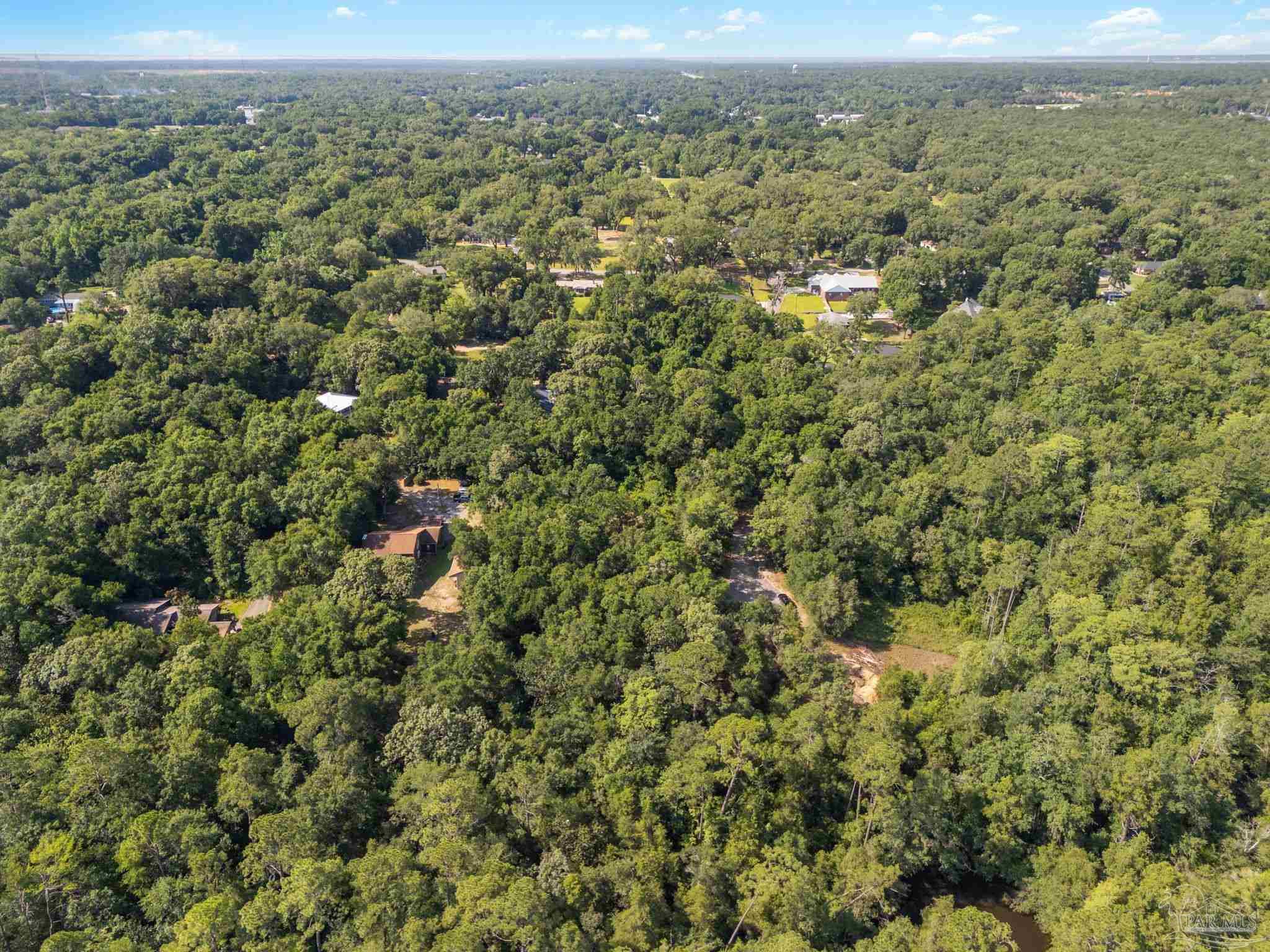 4948 Timothy Twitchell Drive Milton, FL 32583 - Photo 15 of 20 an aerial view of residential houses with outdoor space and trees