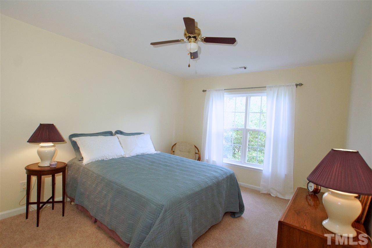 7540 Silver View Lane Raleigh, NC 27613 - Photo 18 of 29 Bedroom on 2nd floor of the home.