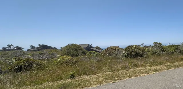 a view of a large building with a mountain in the background