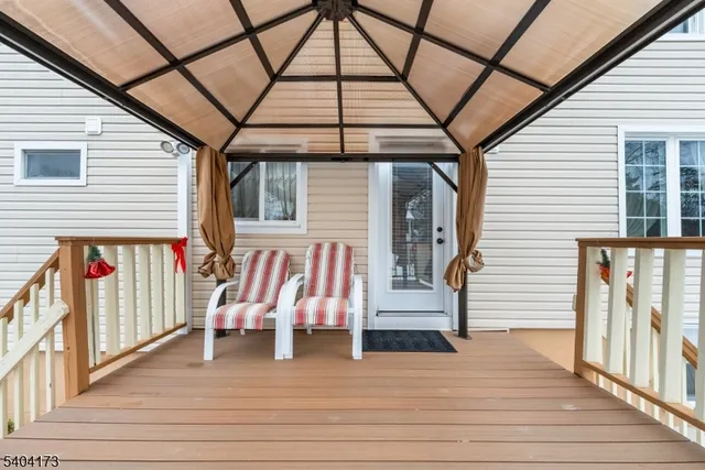 a view of outdoor space with seating space