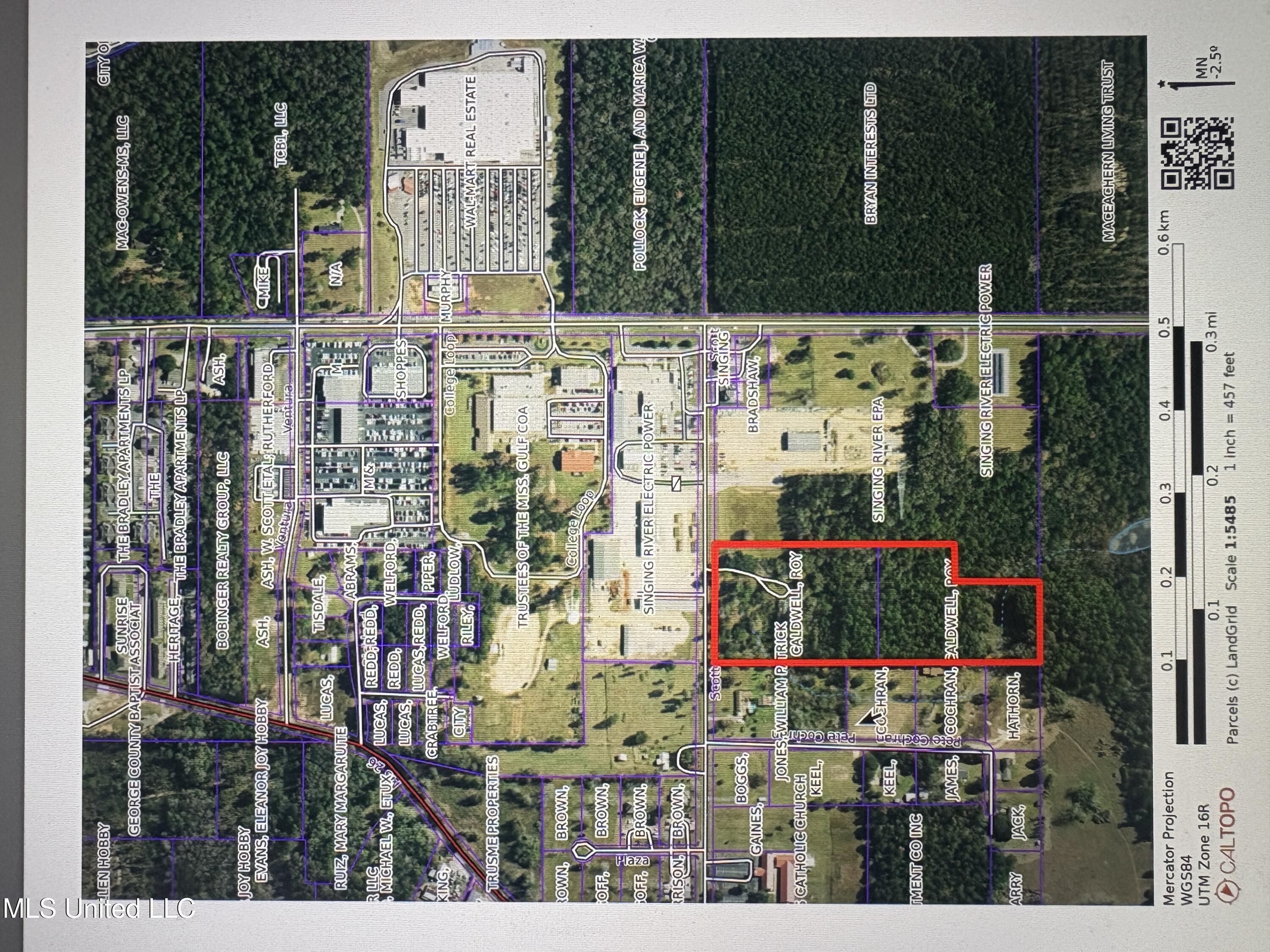 aerial map