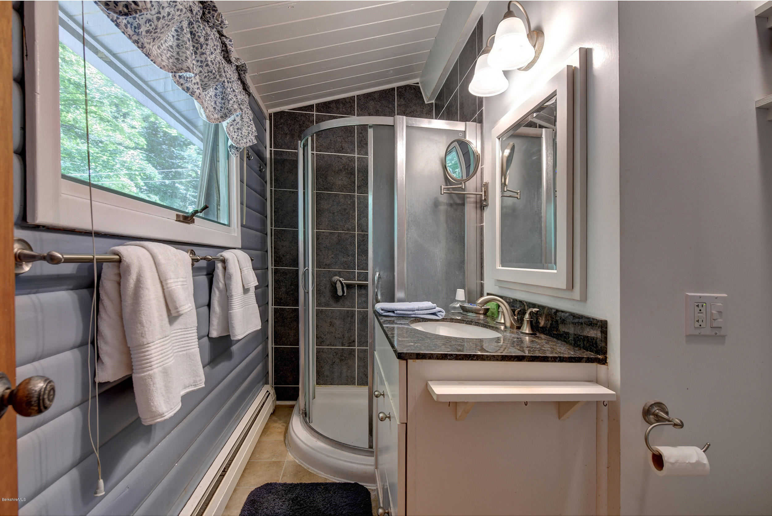 2399 Swamp Road Richmond, MA 01254 - Photo 20 of 36 a bathroom with a sink and a mirror