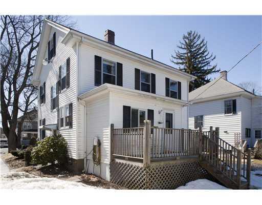 42 Norway Road Bangor, ME 04401 - Photo 8 of 25 Exterior Back. Back yard deck off...
