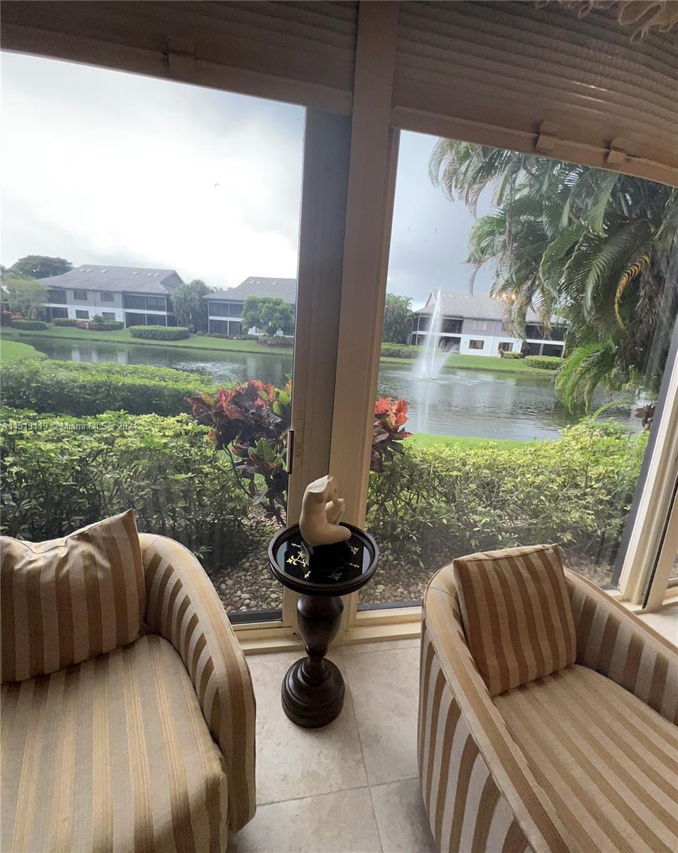 Boca West Boca Raton, FL 33434 - Photo 28 of 28 a view of balcony with furniture and garden