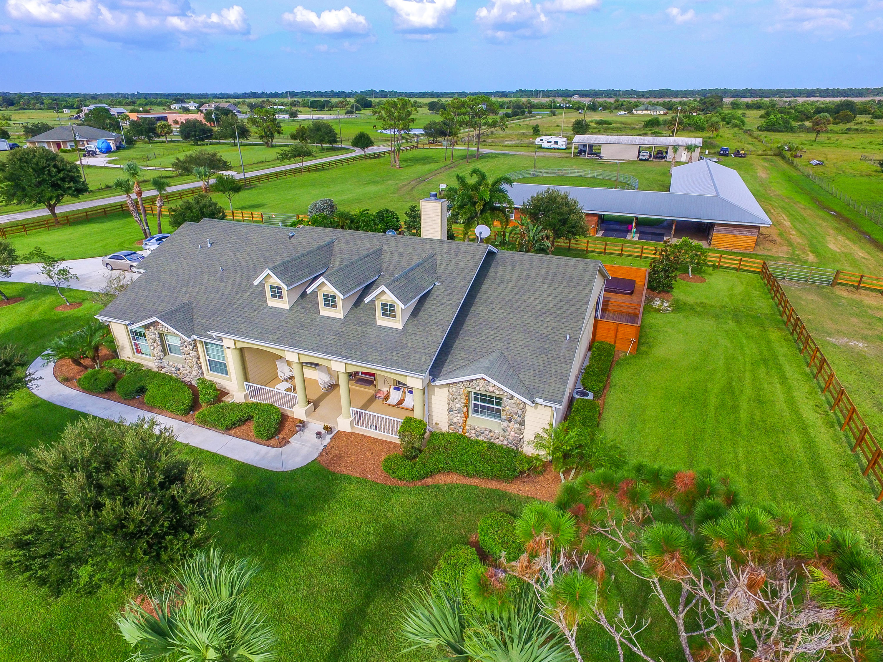 2780 South Brocksmith Road Fort Pierce, FL 34945 - Photo 4 of 69 aerial enhanced