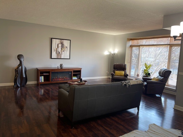 875 East 22nd Street, Unit 204 Lombard, IL 60148 - Photo 12 of 47 a living room with furniture a fireplace and a table
