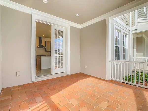 a view of a room with a wardrobe