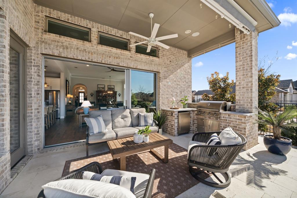 16509 Prairie Oak Road Frisco, TX 75033 - Photo 31 of 39 a outdoor living space with patio furniture