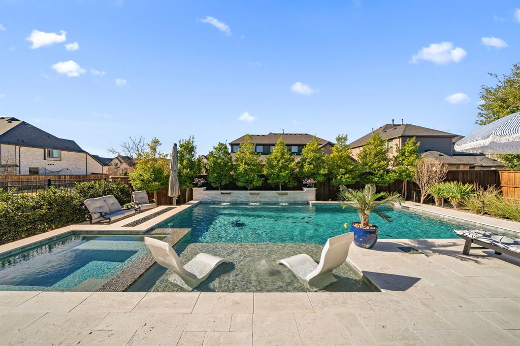 16509 Prairie Oak Road Frisco, TX 75033 - Photo 32 of 39 a view of a garden with a slide